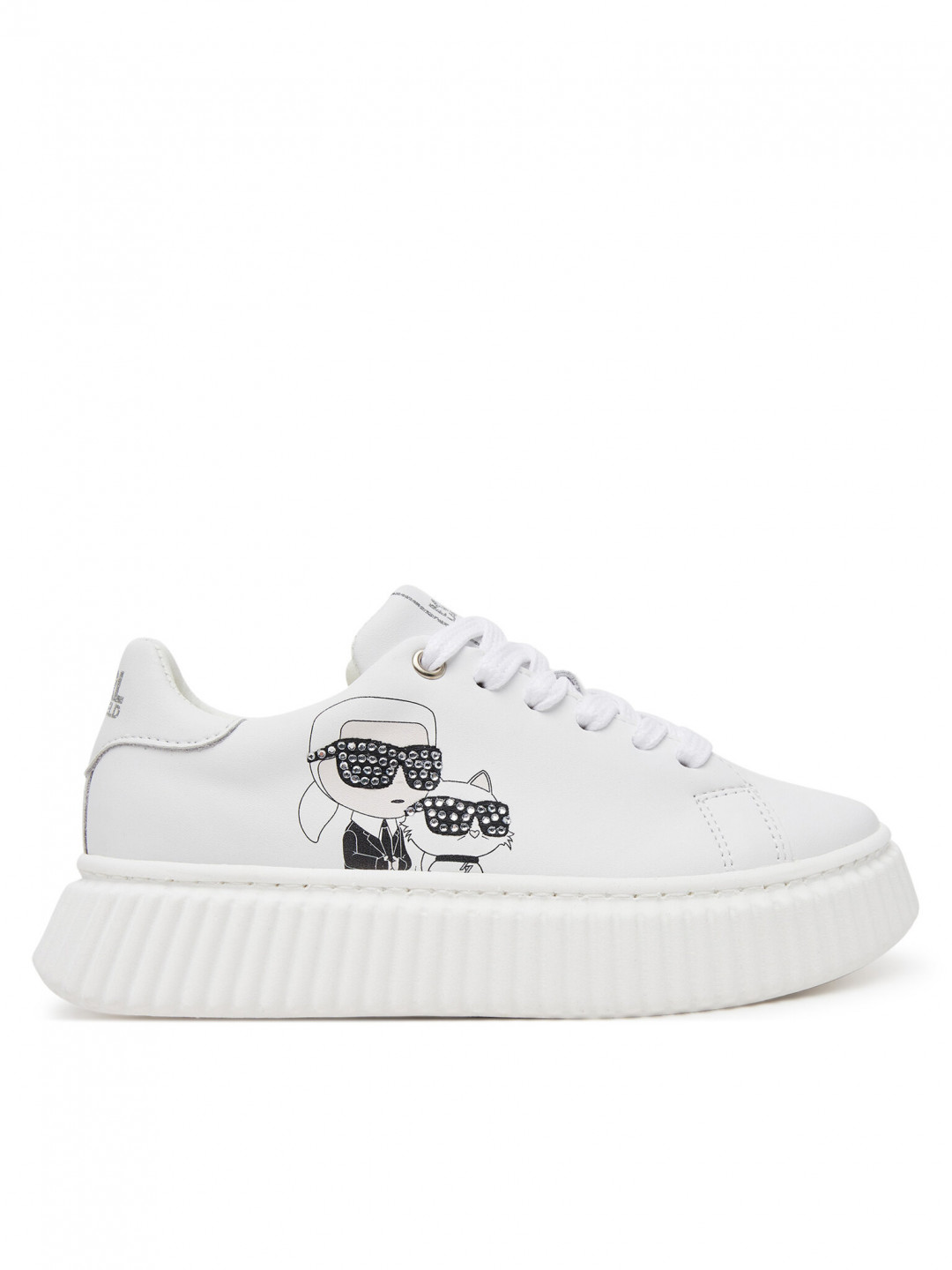 Karl Lagerfeld Kids Sneakersy Z30371 M Bílá